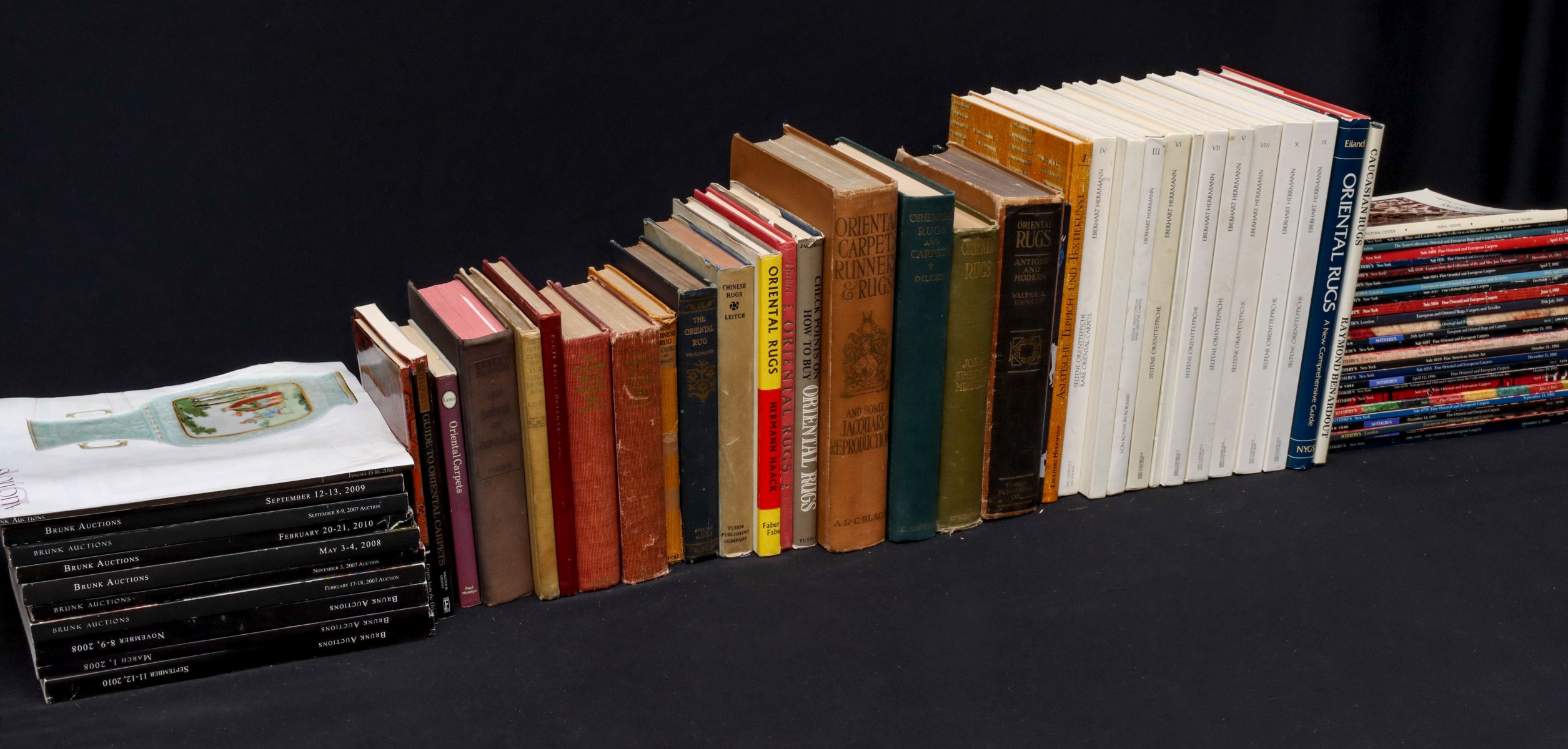 ORIENTAL RUG REFERENCE BOOKS INCL EBERHART HERMANN