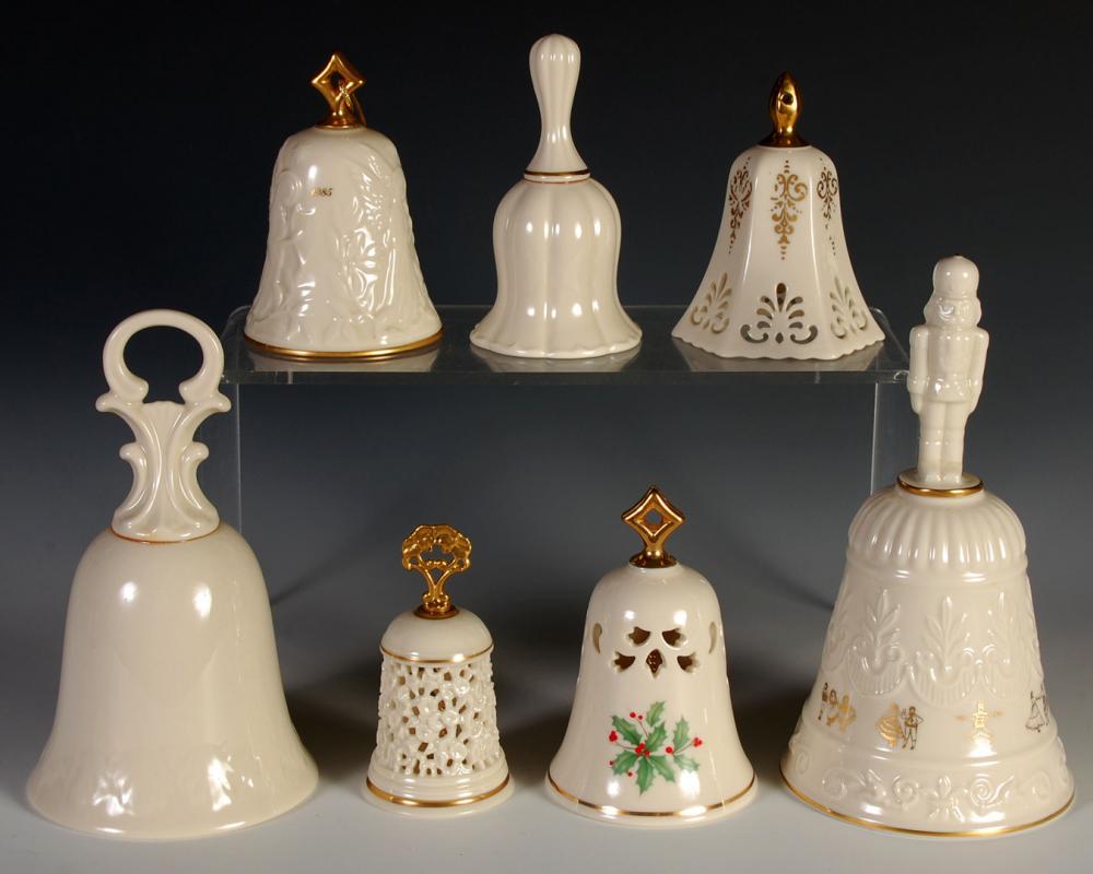 LOT OF LENOX CHINA COLLECTIBLE BELLS