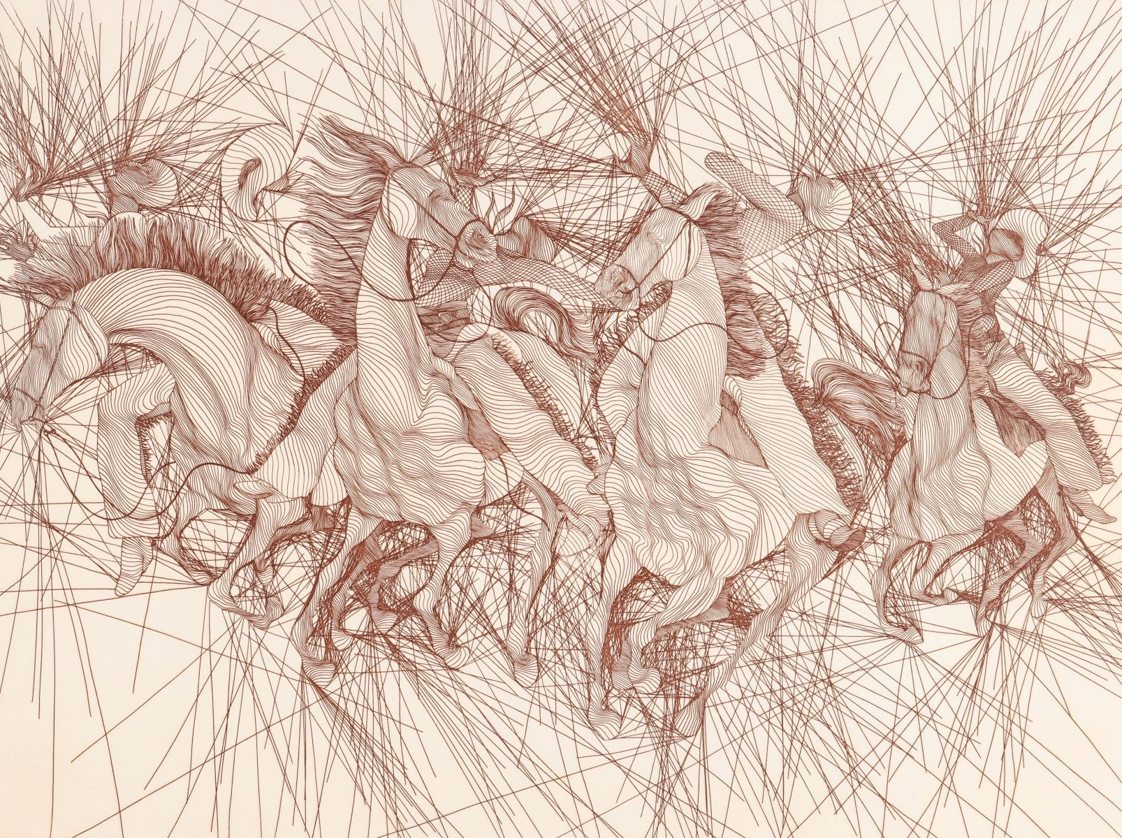 GUILLAUME AZOULAY (B. 1949) PENCIL SIGNED ETCHING