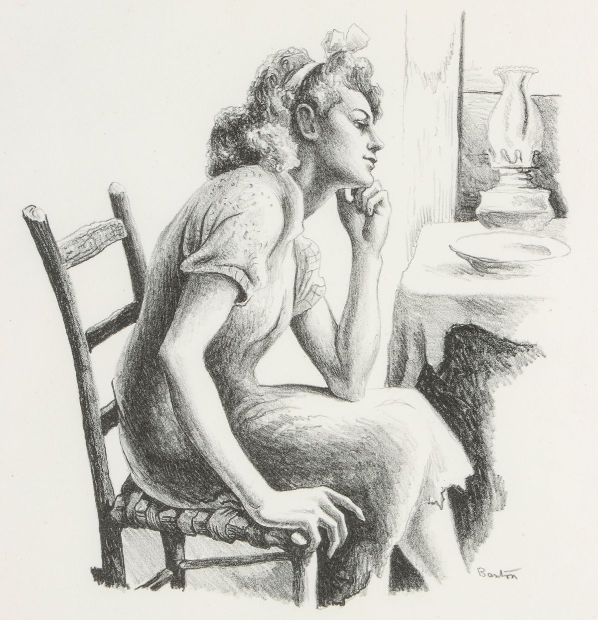 AFTER THOMAS HART BENTON (1889-1975) LITHOGRAPH