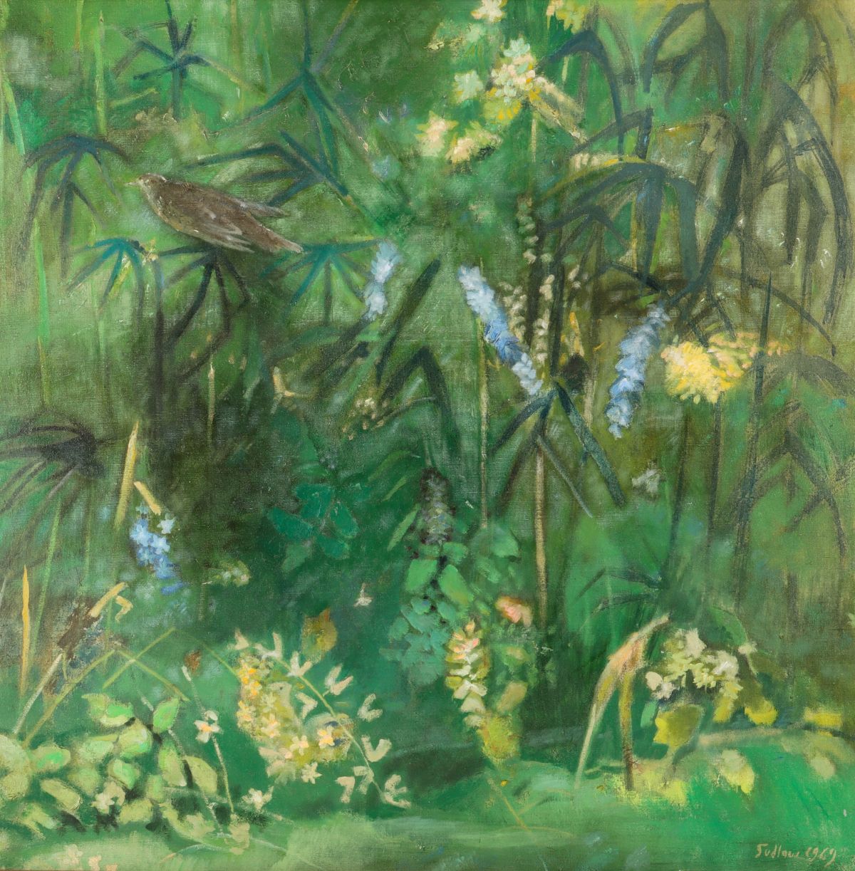 ROBERT SUDLOW (1920-2010) OIL ON CANVAS