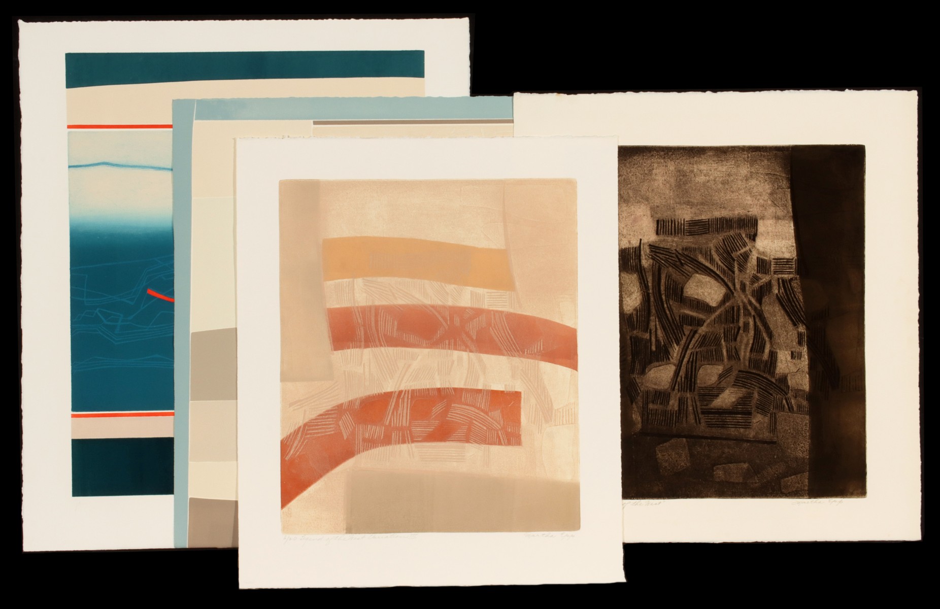 MARTHA EPP (1907-1995) PENCIL SIGNED PRINTS