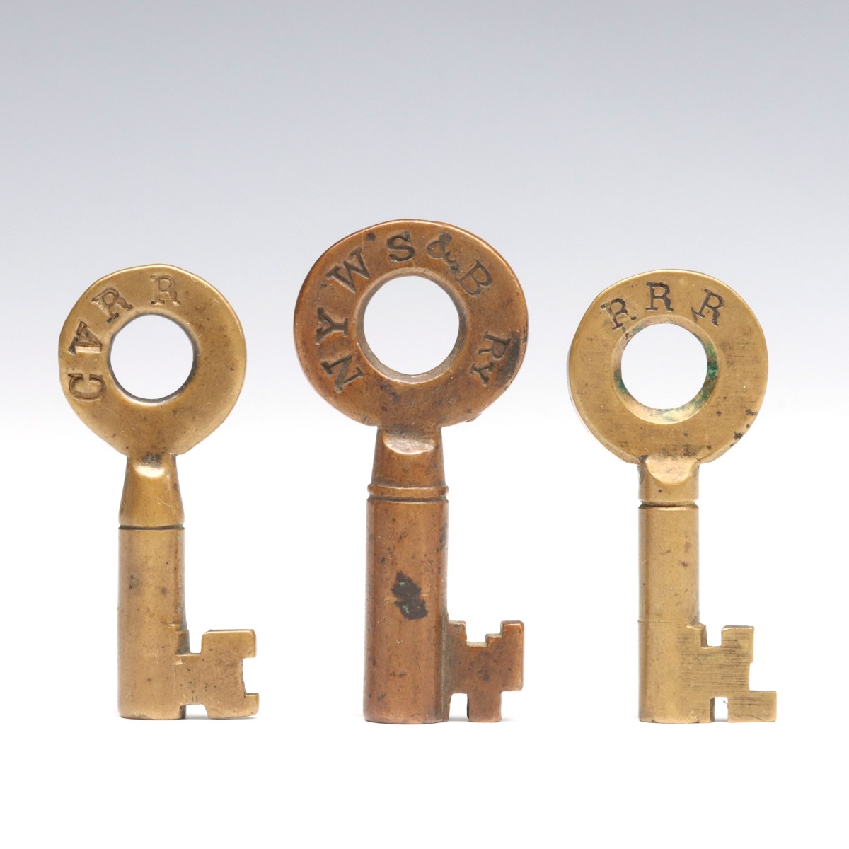 TAPERED BARREL SWITCH KEYS FOR EASTERN U.S. RAILROADS