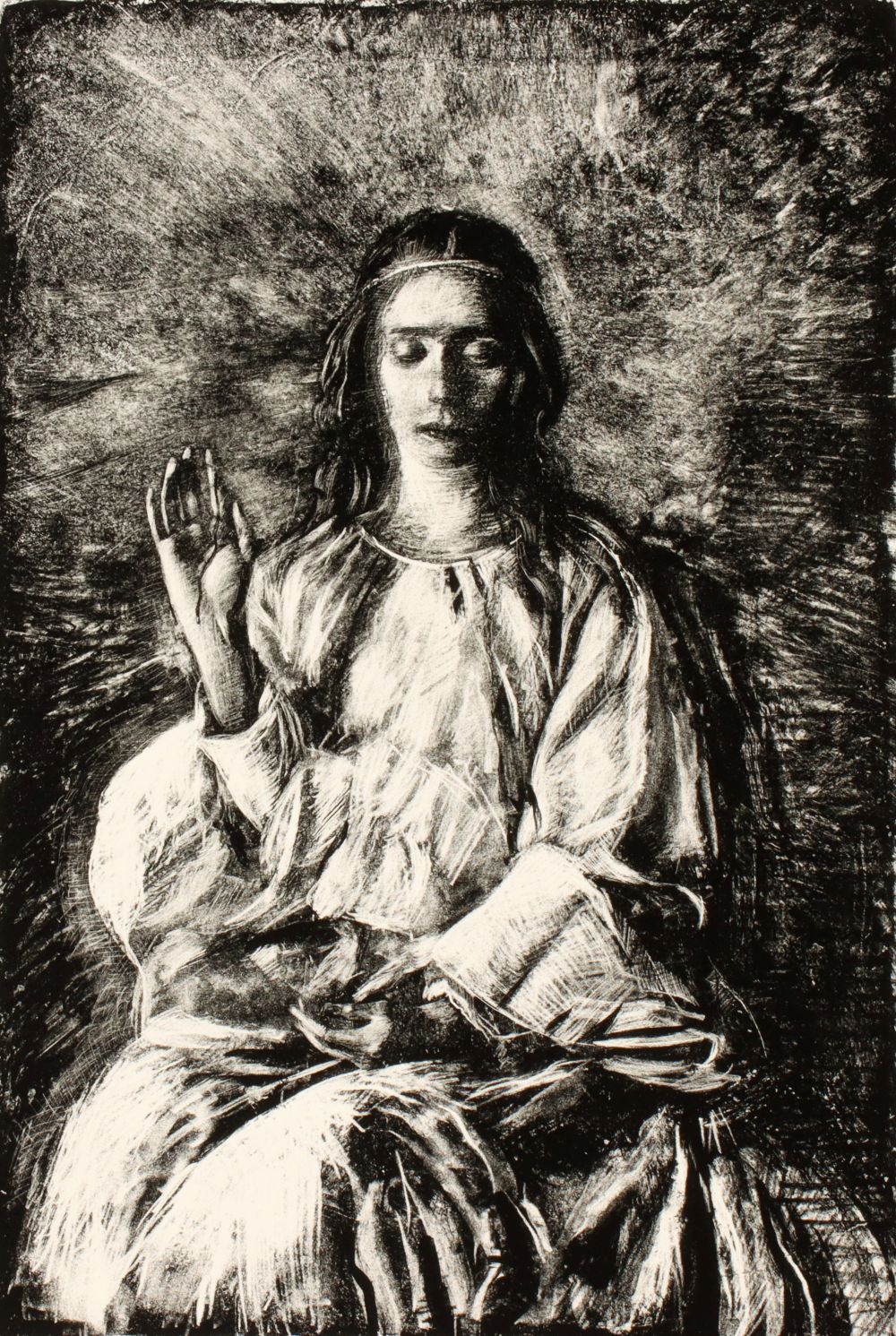 JOHN COLLIER PENCIL SIGNED LITHOGRAPHS