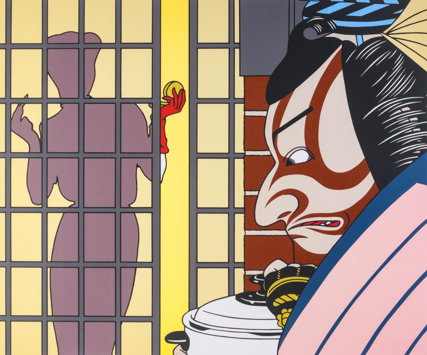 ROGER SHIMOMURA (Born 1939) PENCIL-SIGNED SERIGRAPH