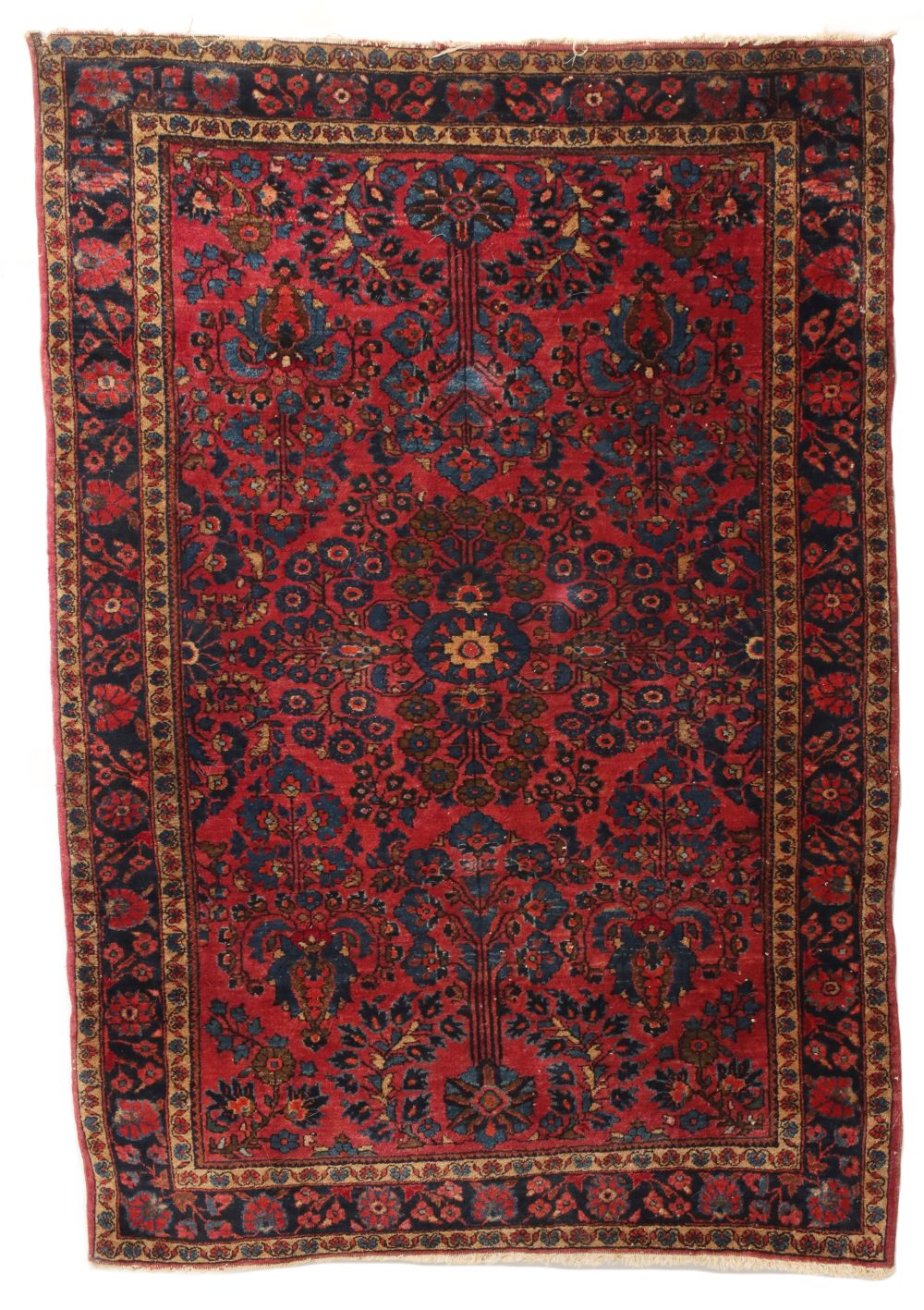 A PERSIAN SAROUK AREA RUG CIRCA 1920s