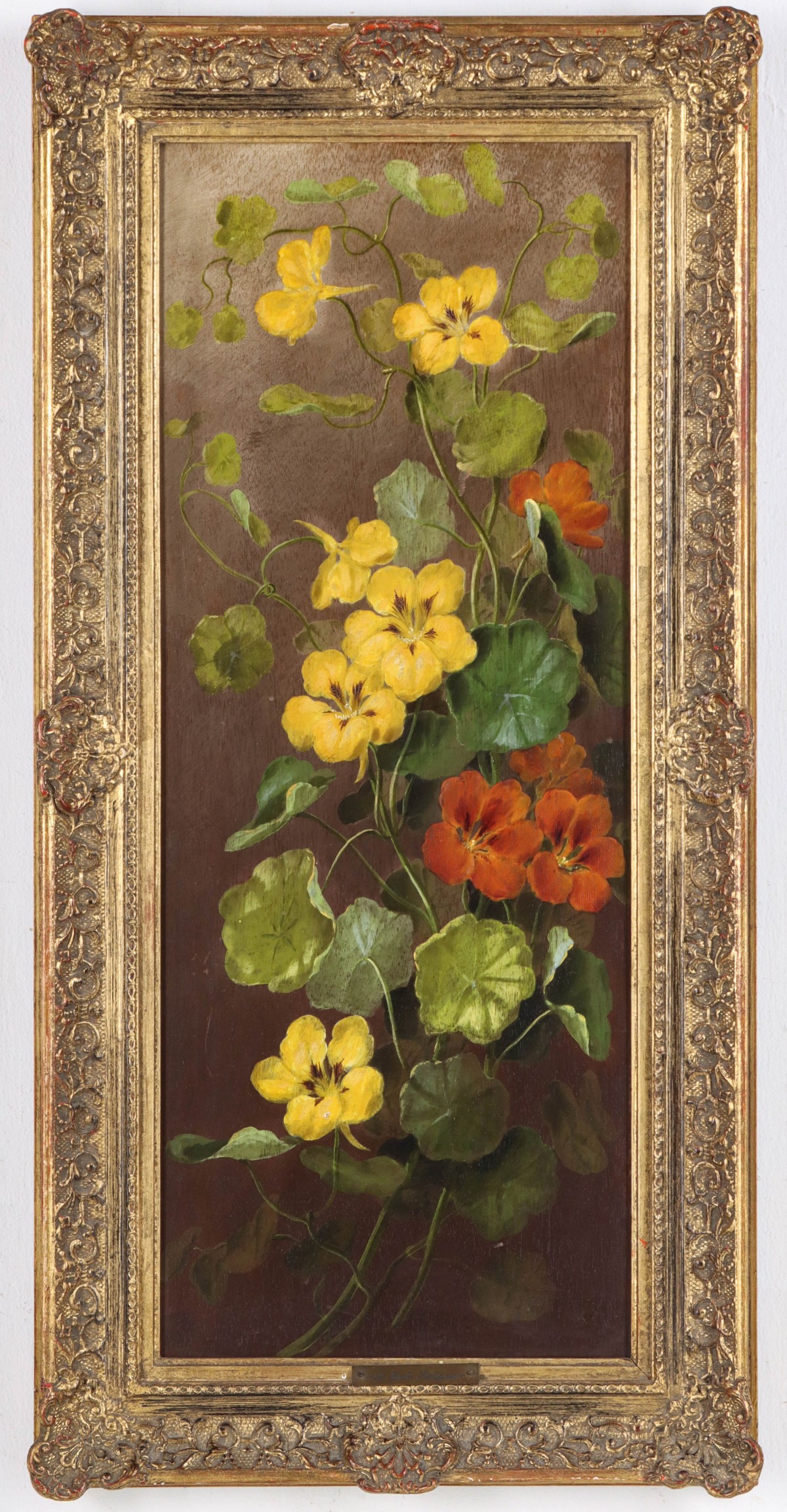 OIL ON PANEL ATTRIBUTED TO FREDERICH STOITZNER