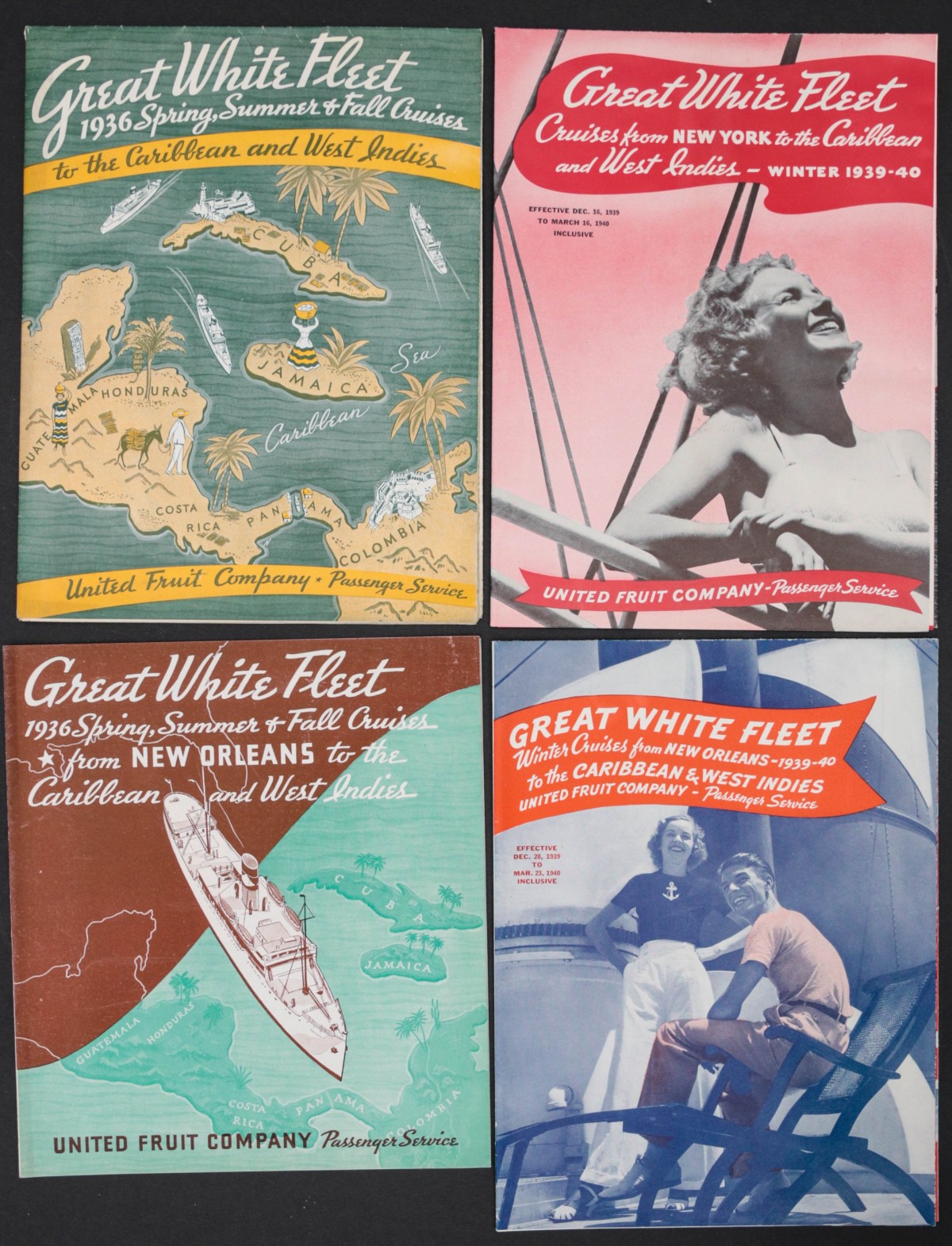 UNITED FRUIT GREAT WHITE FLEET STEAMSHIP EPHEMERA