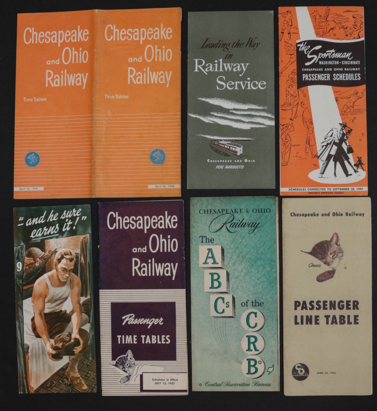 A COLLECTION OF CHESAPEAKE AND OHIO RR EPHEMERA