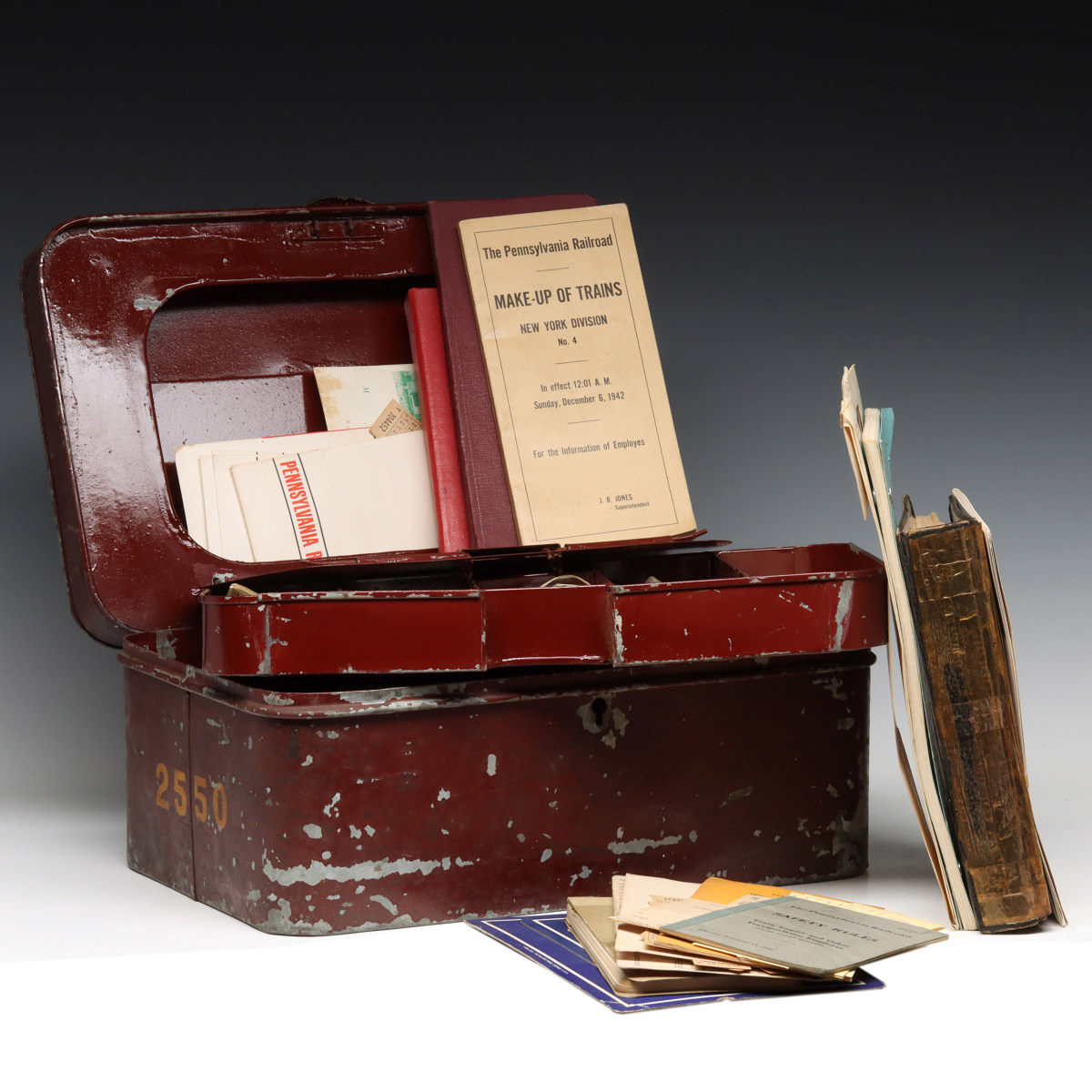 A PENNSYLVANIA RAILROAD TICKET AGENT'S BOX