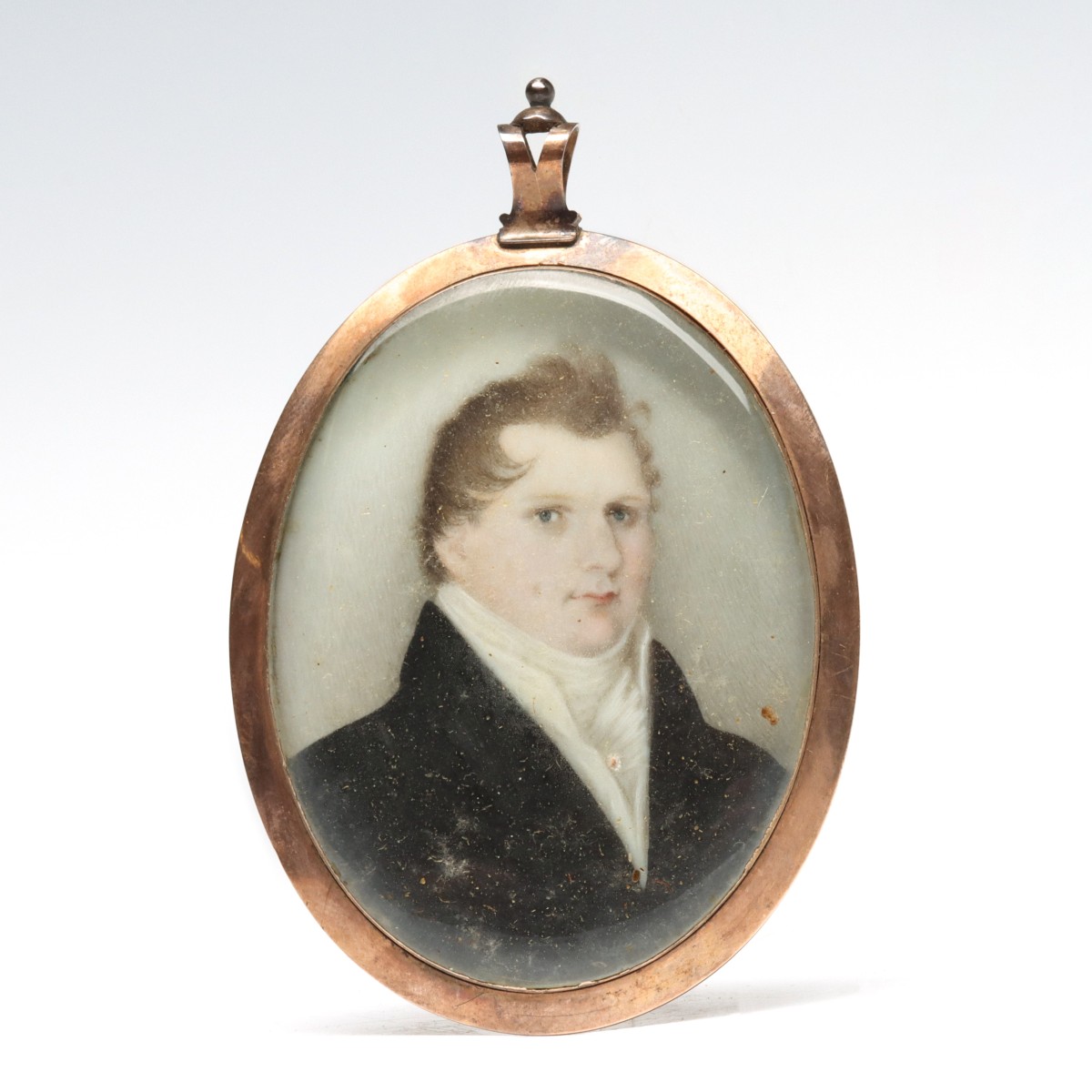 EARLY 19TH C. MINIATURE PORTRAIT OF SEAFARER