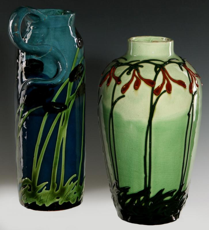 MAX LAUGER (1864-1952) ART NOUVEAU INFLUENCE POTTERY 
