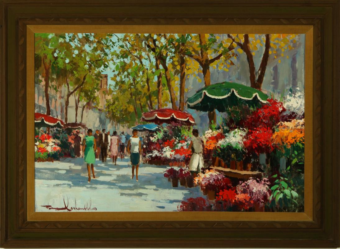 FRANCISCO CARBONELL (BORN 1915) OIL ON CANVAS