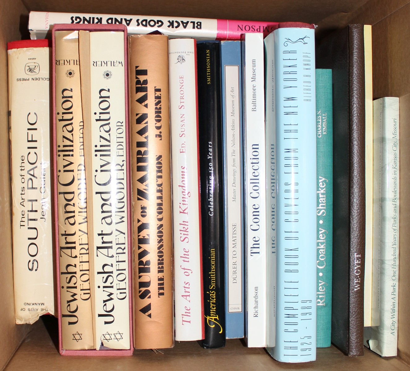 JEWISH ART, NEW YORKER COVERS, ART COLLECTIONS