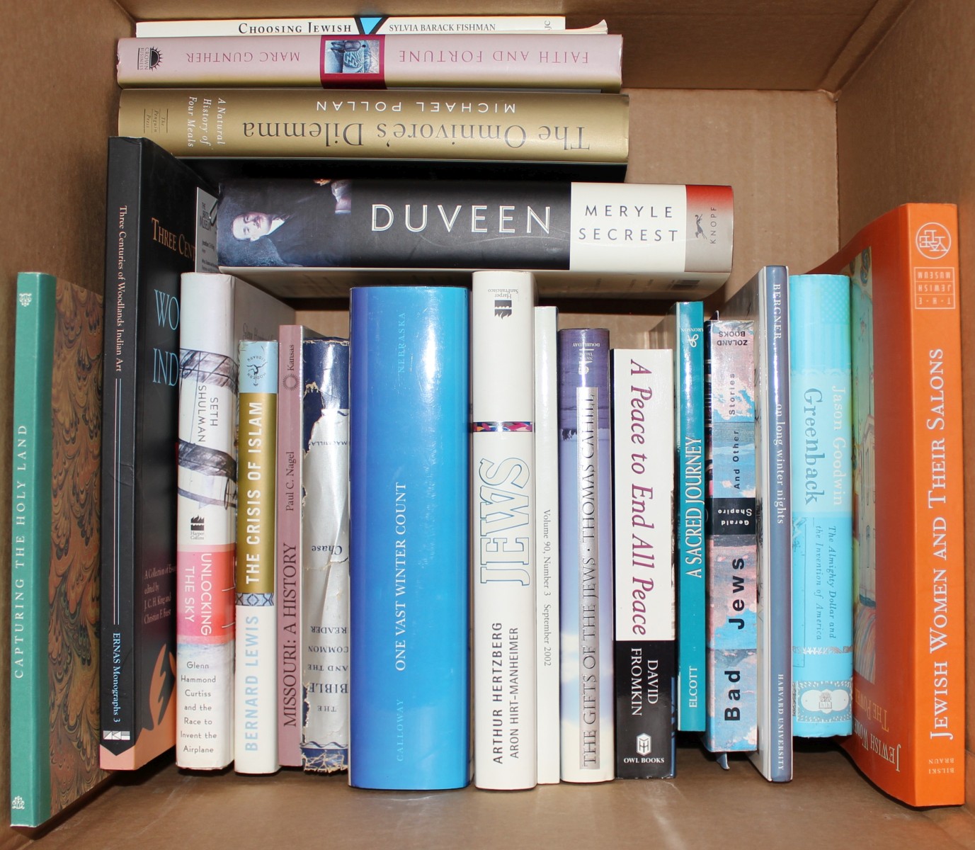 JUDAISM, RELIGION, 'ONE VAST WINTER COUNT'