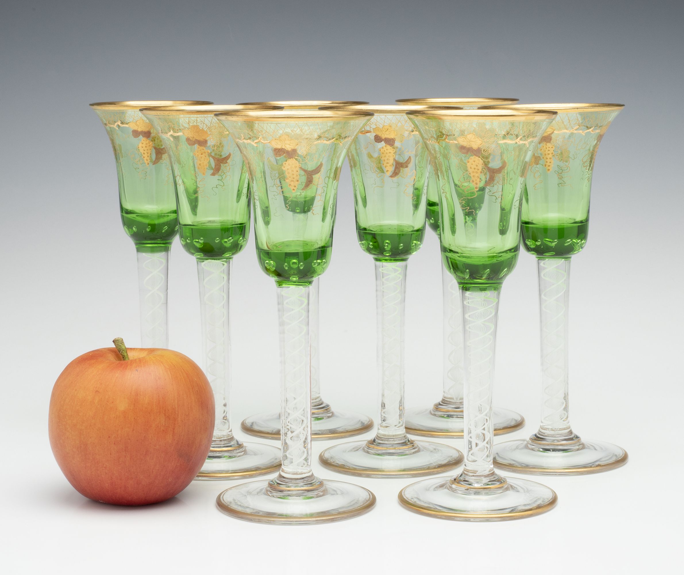 A FRENCH CAMEO GLASS VASE WITH ENAMEL SIGNED DAUM NANCY