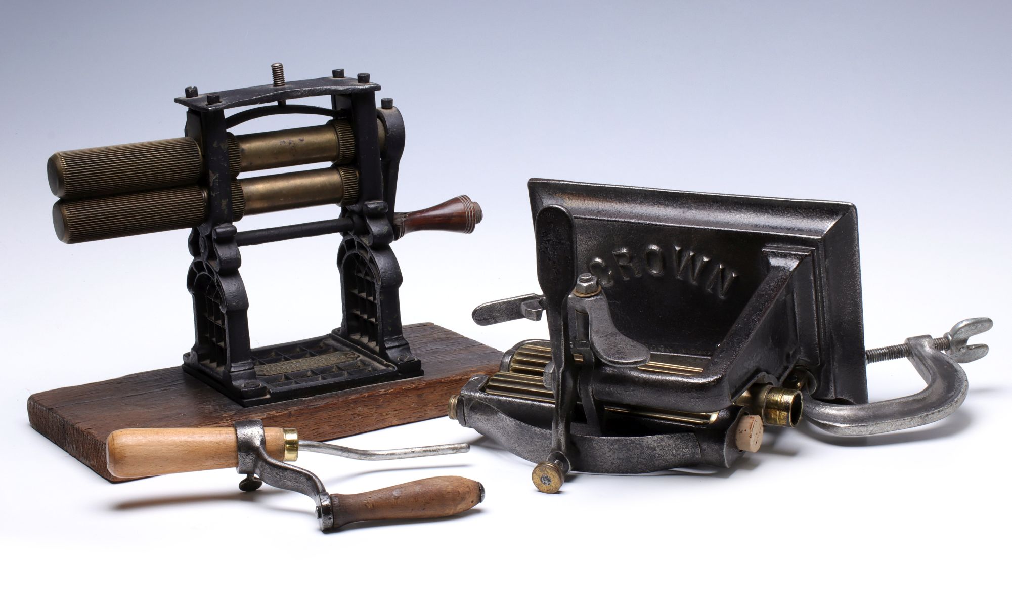 CROWN AND THOMAS CLARK PLEATING MACHINES