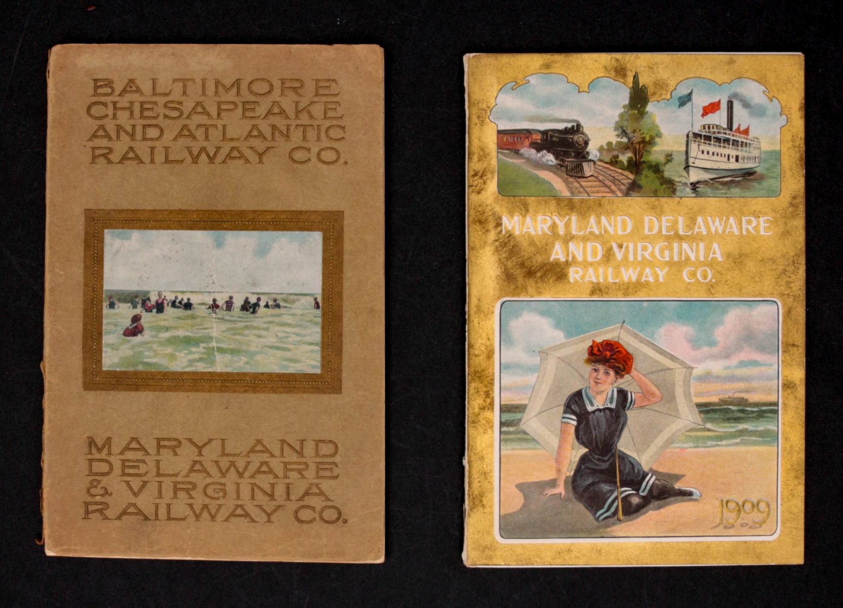 BALTIMORE CHESAPEAKE & ATLANTIC RY PROMO BOOKS