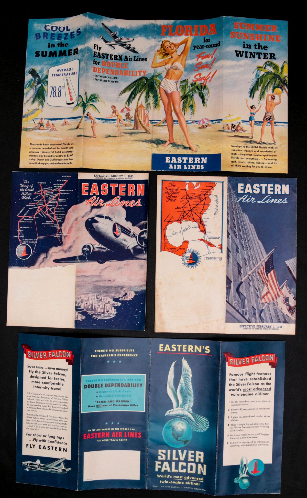 A COLLECTION OF EASTERN AIR LINES EPHEMERA