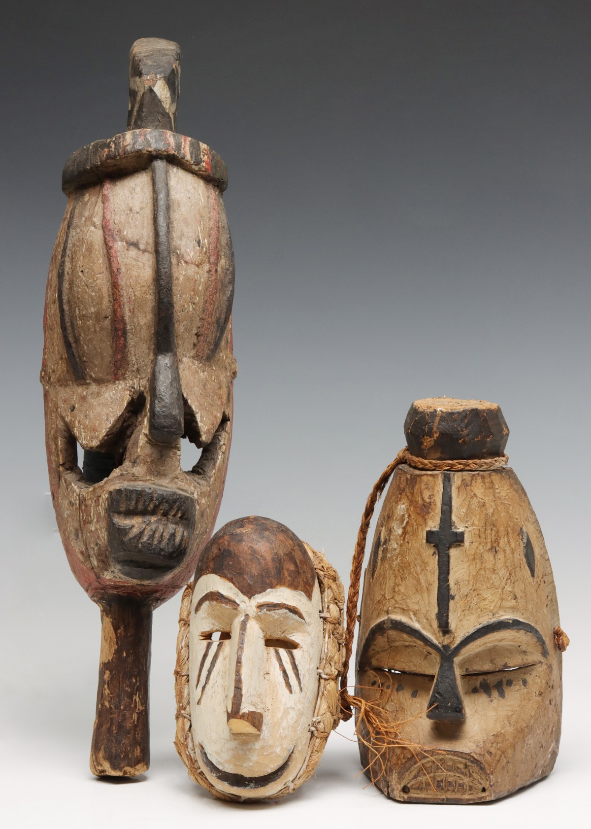 THREE GOOD AFRICAN MASKS