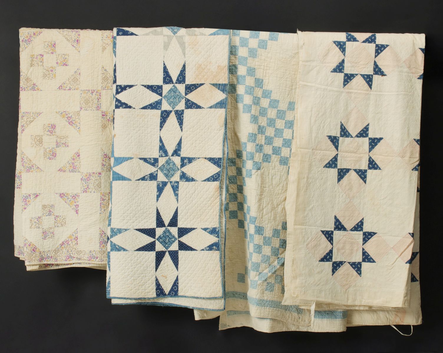 FOUR ANTIQUE QUILTS