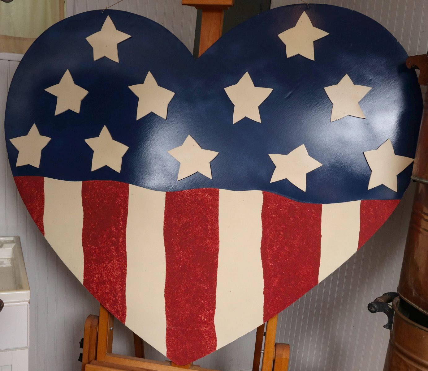 A FOAM CORE FEDERAL HEART