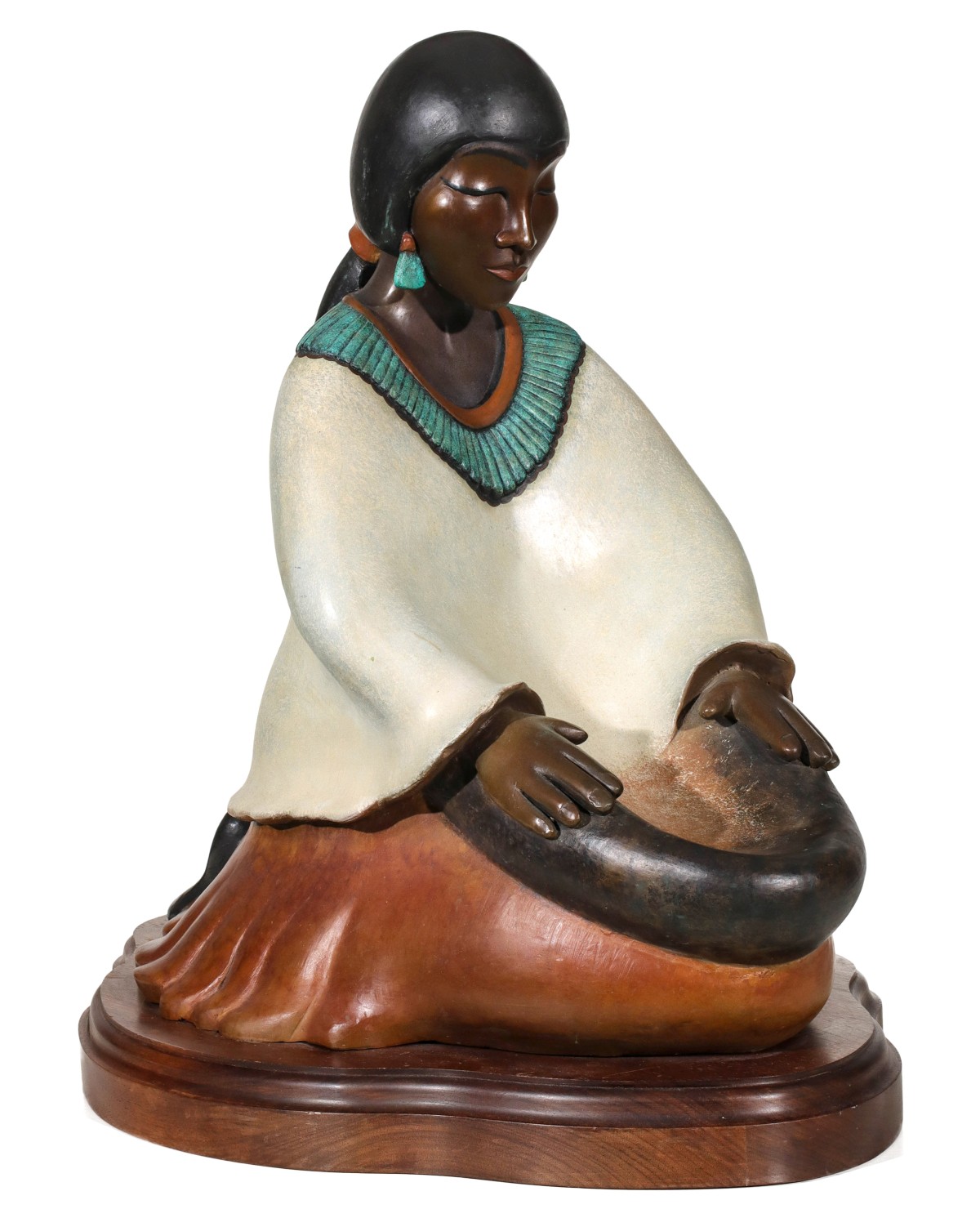 ESTELLA LORETTO (20/21ST C.) BRONZE SCULPTURE