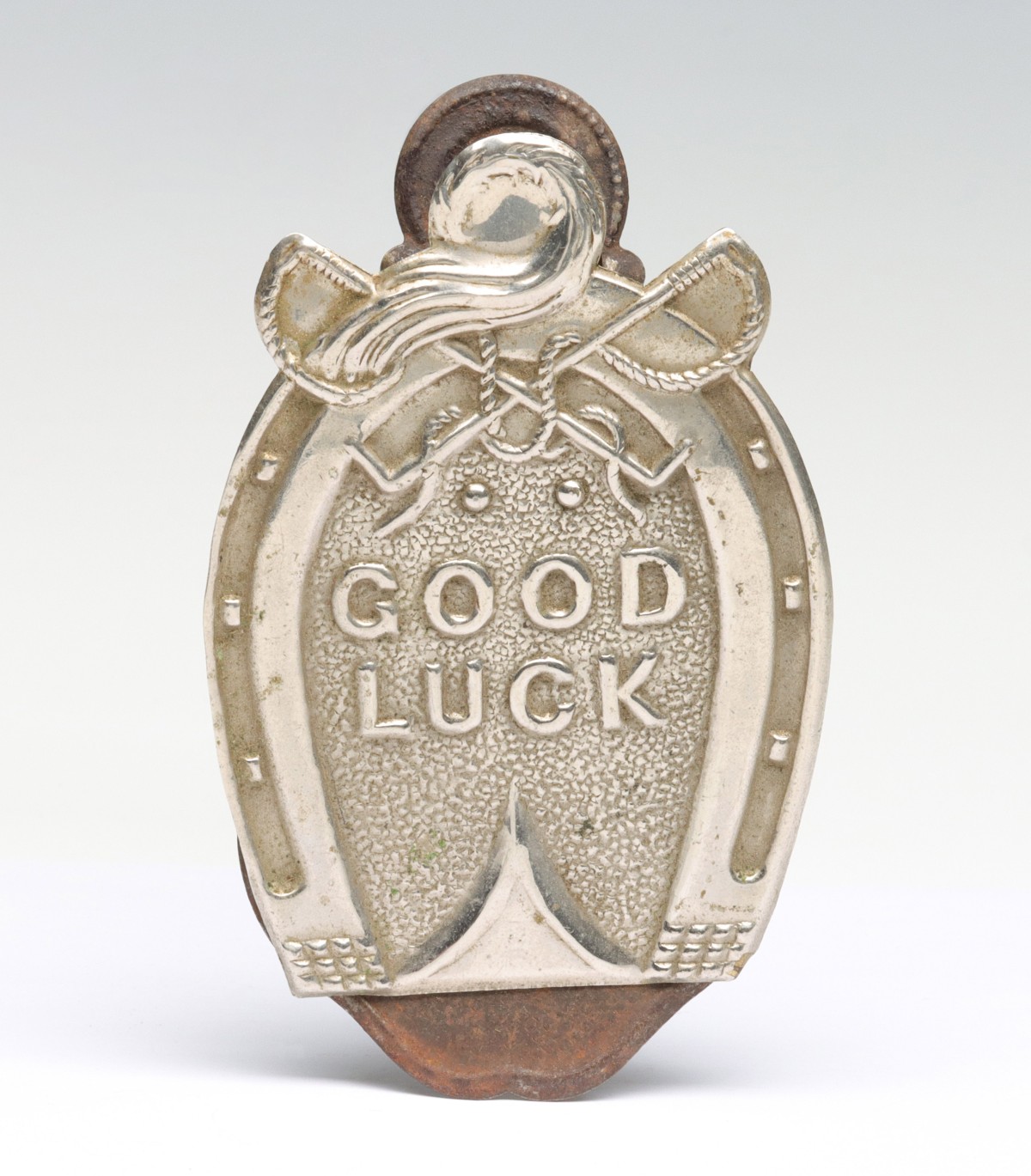 GOOD LUCK HORSE SHOE LETTER CLIP 1880-1910