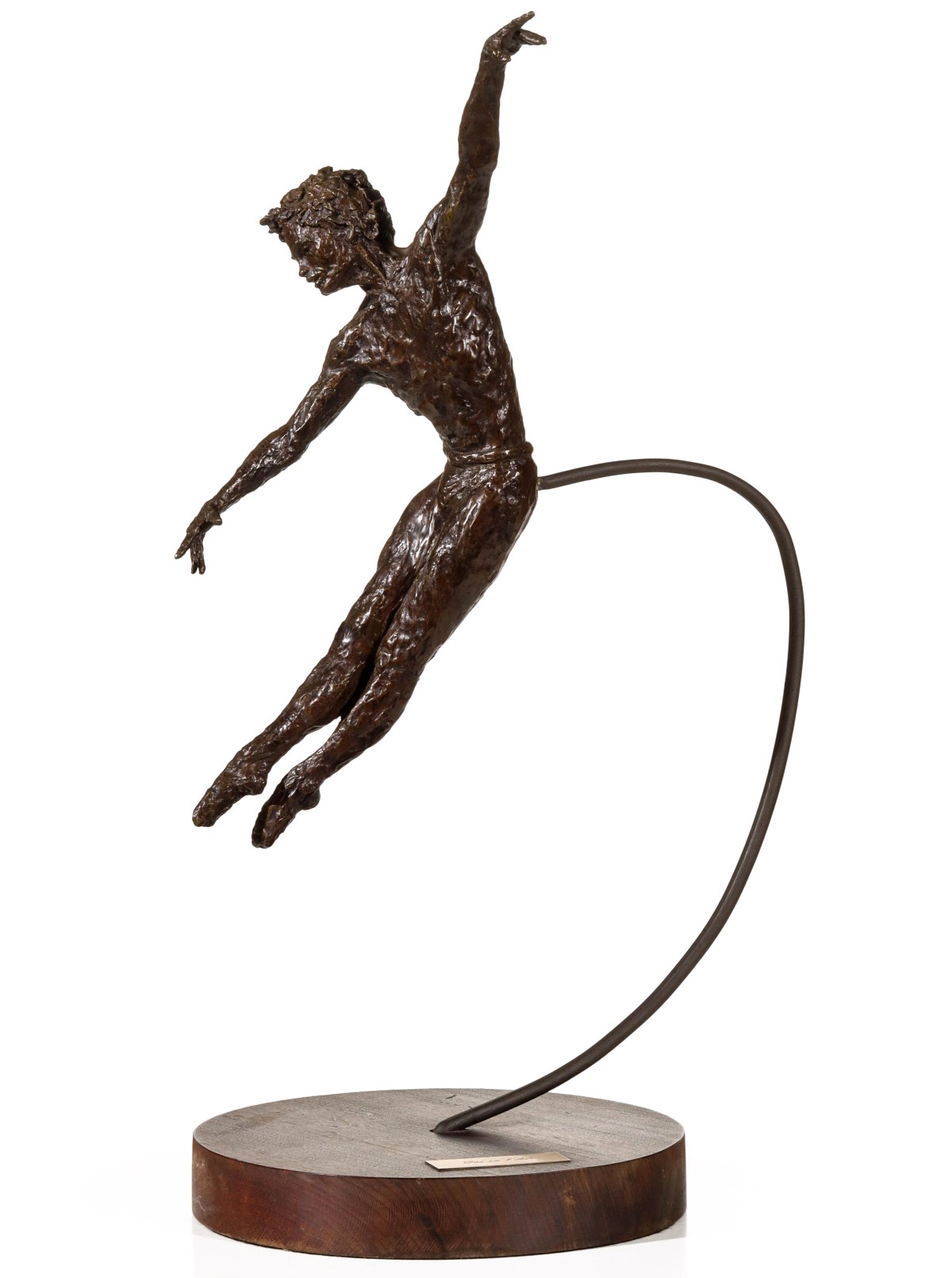 ROBERT BAILEY (B. 1928 MISSOURI) BRONZE SCULPTURE