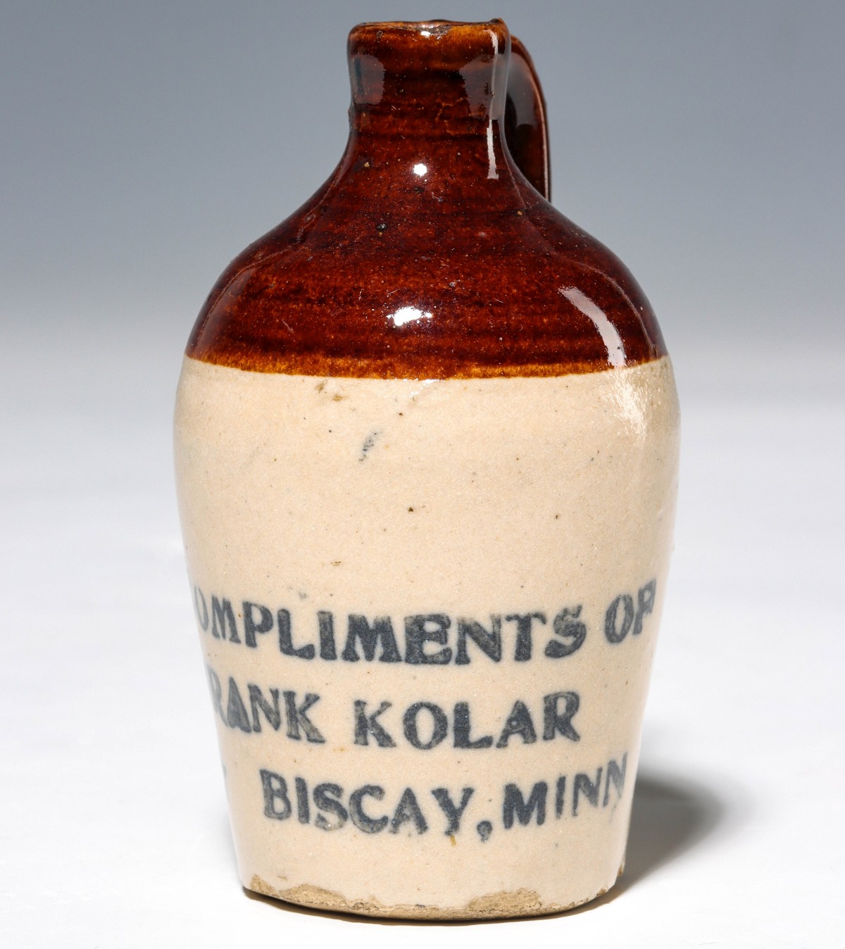 BISCAY MINNESOTA STONEWARE MINI JUG