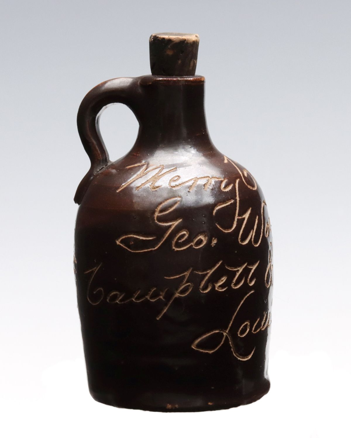 LOUISVILLE KENTUCKY STONEWARE MINI JUG