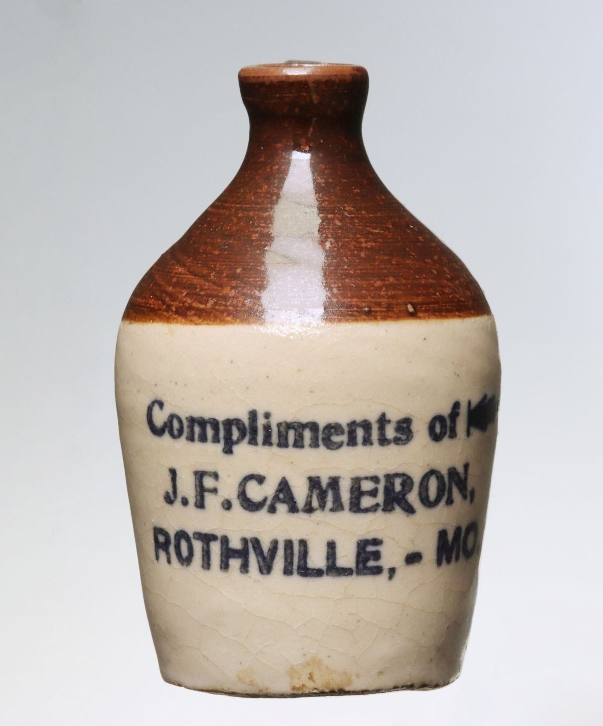 ROTHVILLE MISSOURI STONEWARE MINI JUG