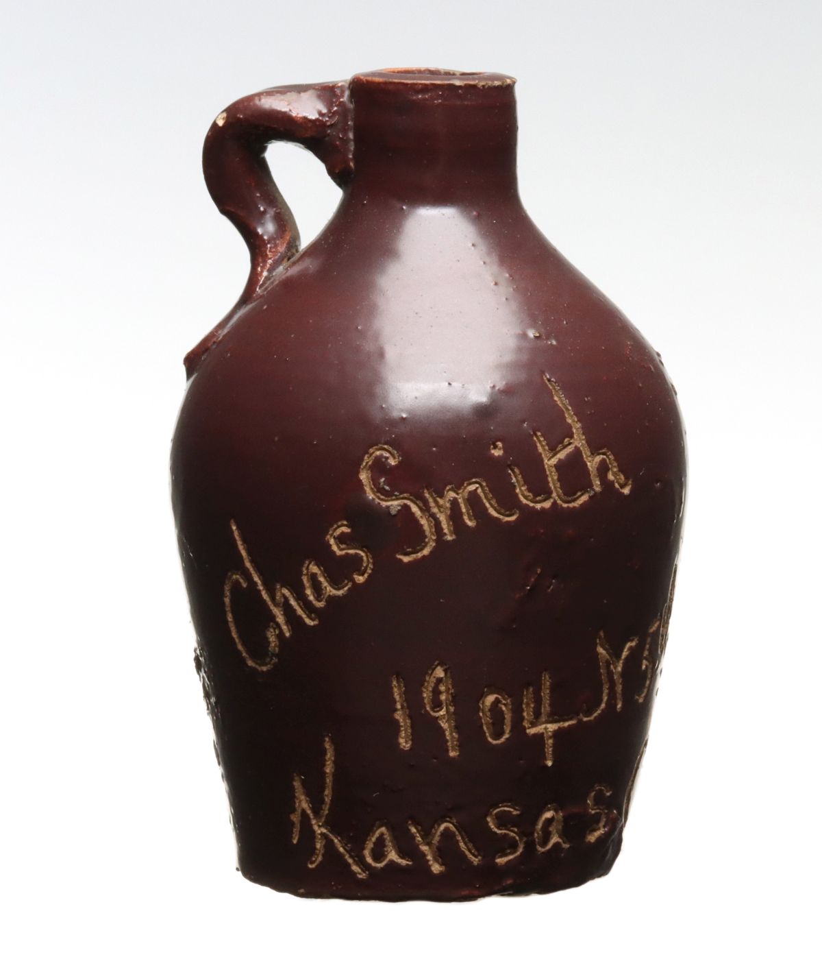 KANSAS CITY MISSOURI STONEWARE MINI JUG