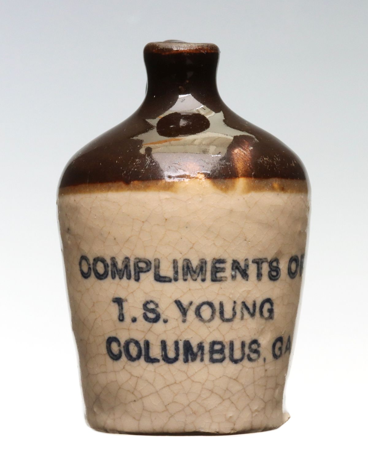 COLUMBUS GEORGIA STONEWARE MINI JUG