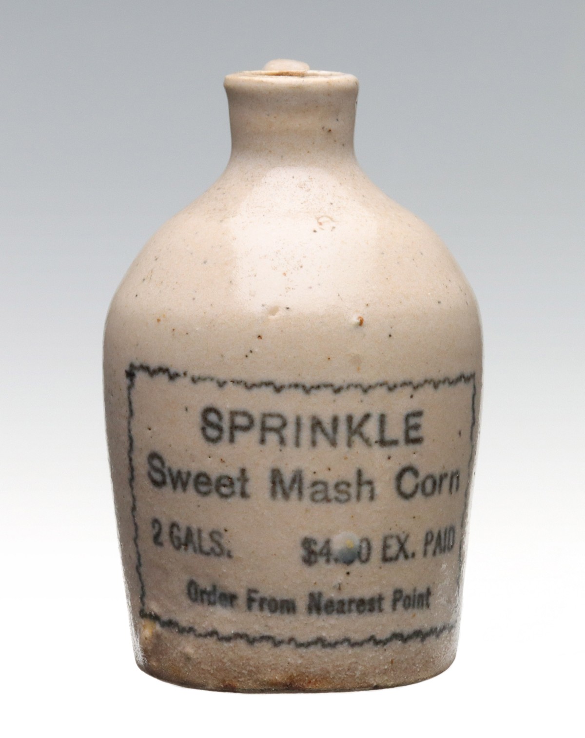 SPRINKLE SWEET MASH CORN JACKSONVILLE FLORIDA MINI JUG