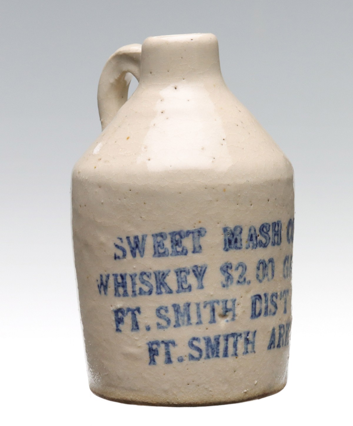 FORT SMITH ARKANSAS STONEWARE MINI JUG