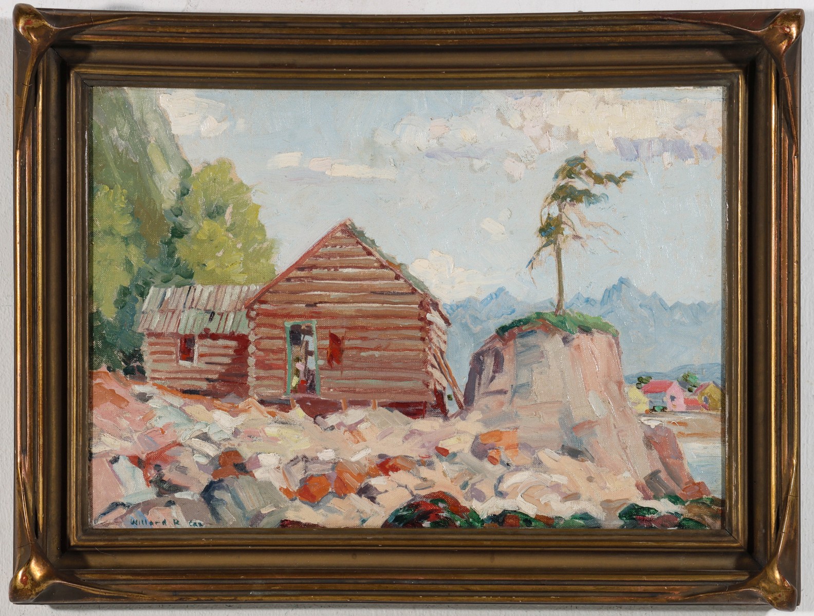 WILLARD R. COX (1902-1974) OIL ON CANVAS