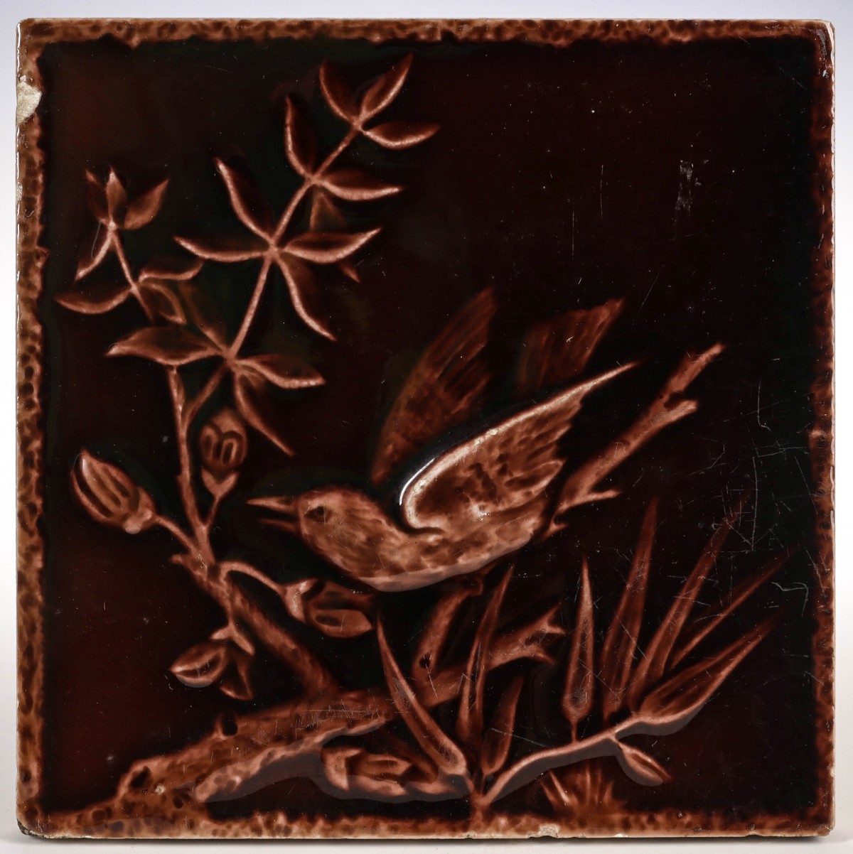 AN ENCAUSTIC TILE CO. ART POTTERY TILE