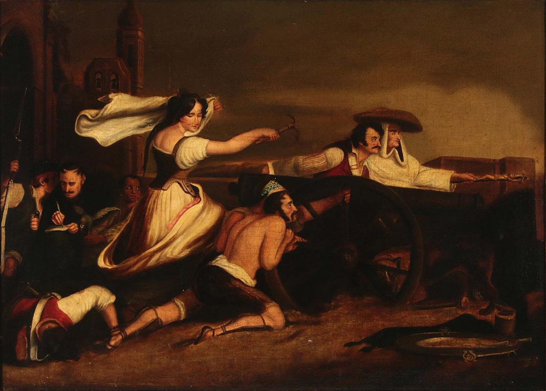 AFTER SIR DAVID WILKIE THE DEFENCE OF SARAGOSSA 