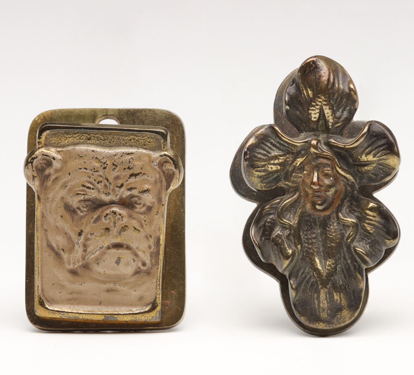 BULLDOG AND ANTHROPOMORPHIC LETTER CLIPS ATTR JUDD