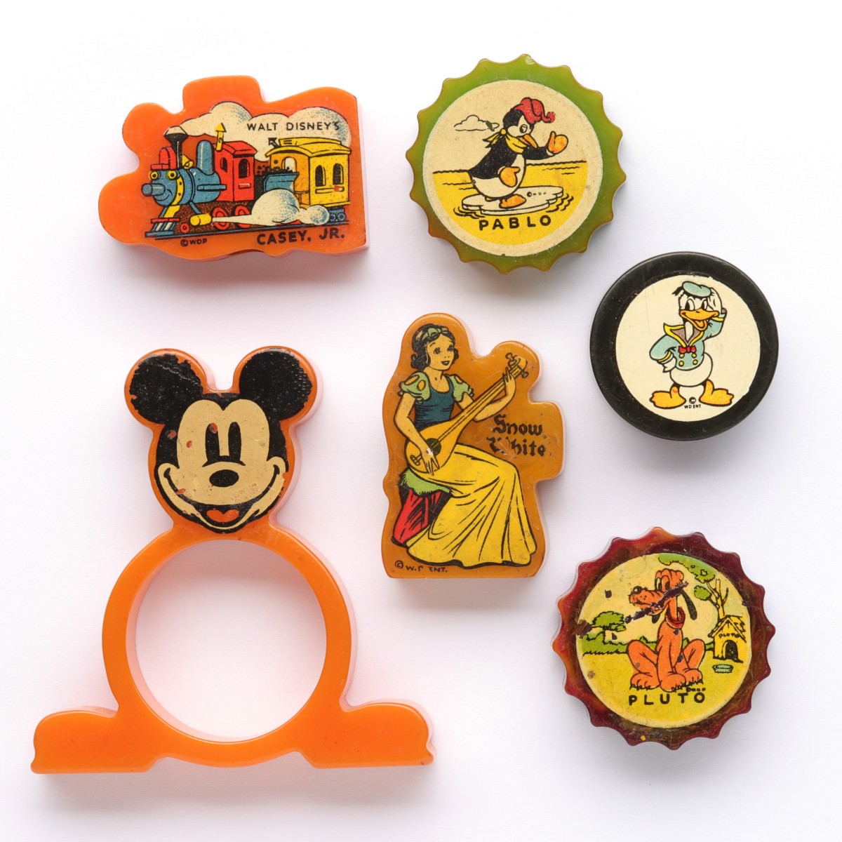 DISNEY CHARACTER CATLIN PENCIL SHARPENERS & RING