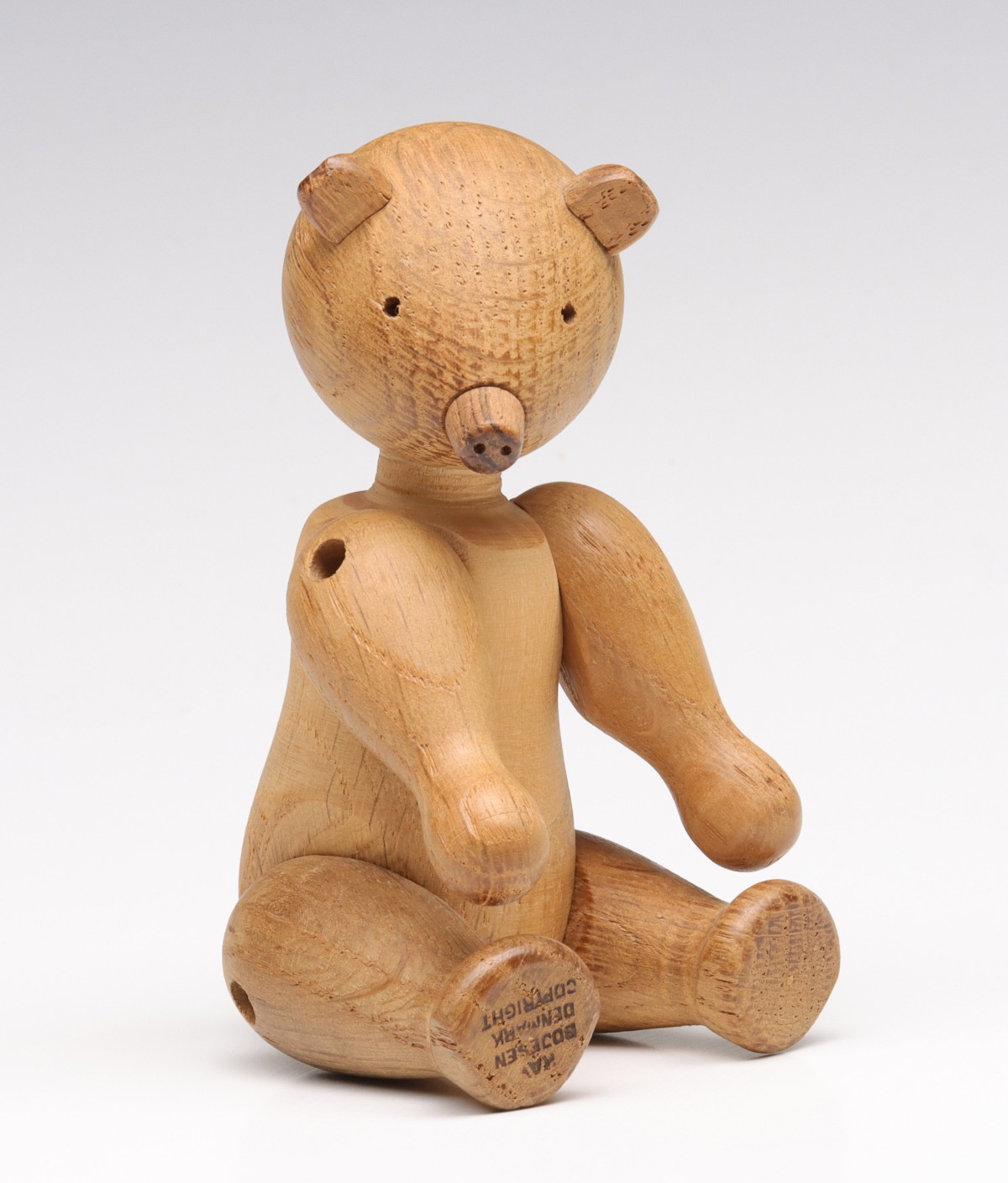 KAY BOJESEN (1886-1958) ARTICULATED TEAK BEAR