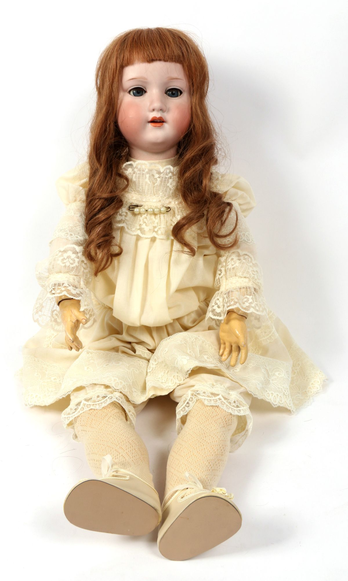 A 30-INCH ARMAND MARSEILLES BISQUE HEAD DOLL 246/1