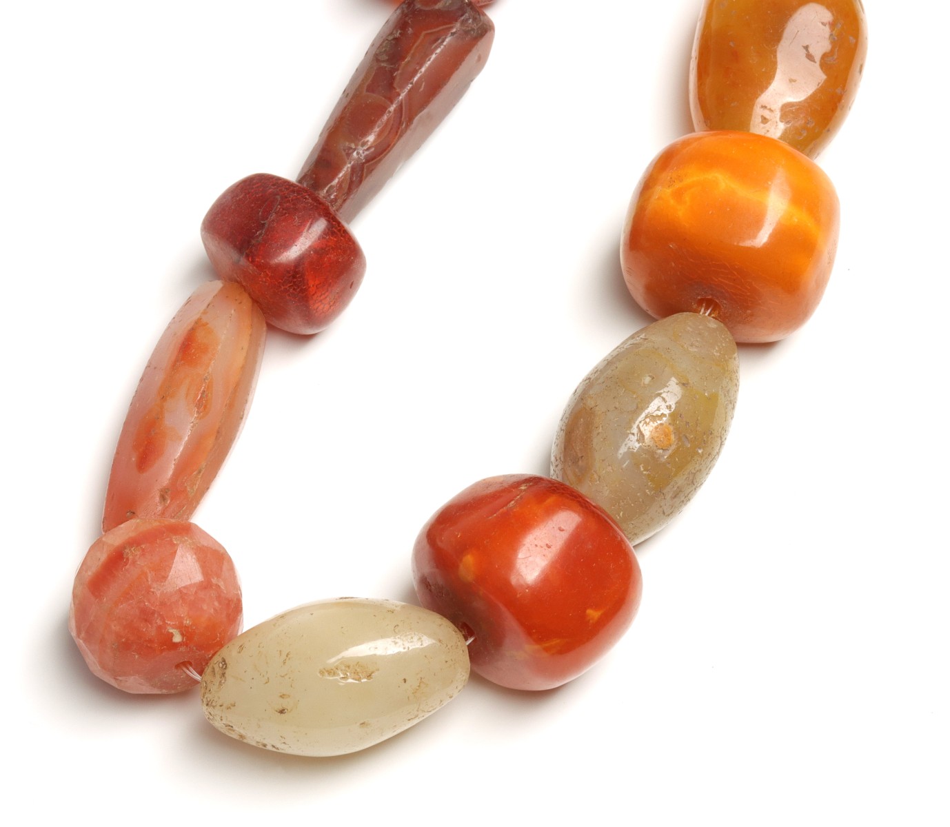 ANCIENT CHINESE JADE, CARNELIAN, AMBER