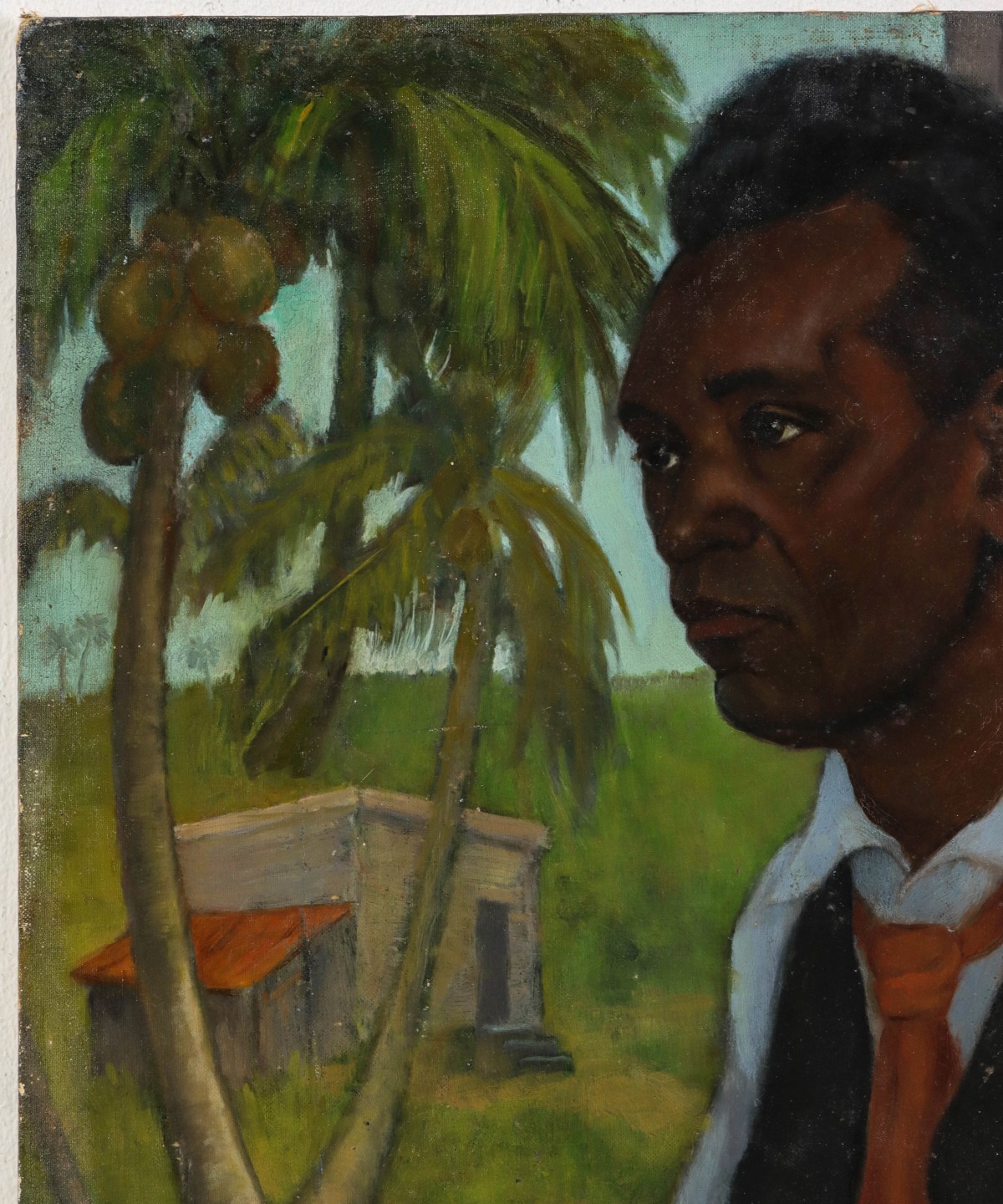 MANNER OF LOIS MAILOU JONES (1905-1998) OIL/CANVAS BOARD