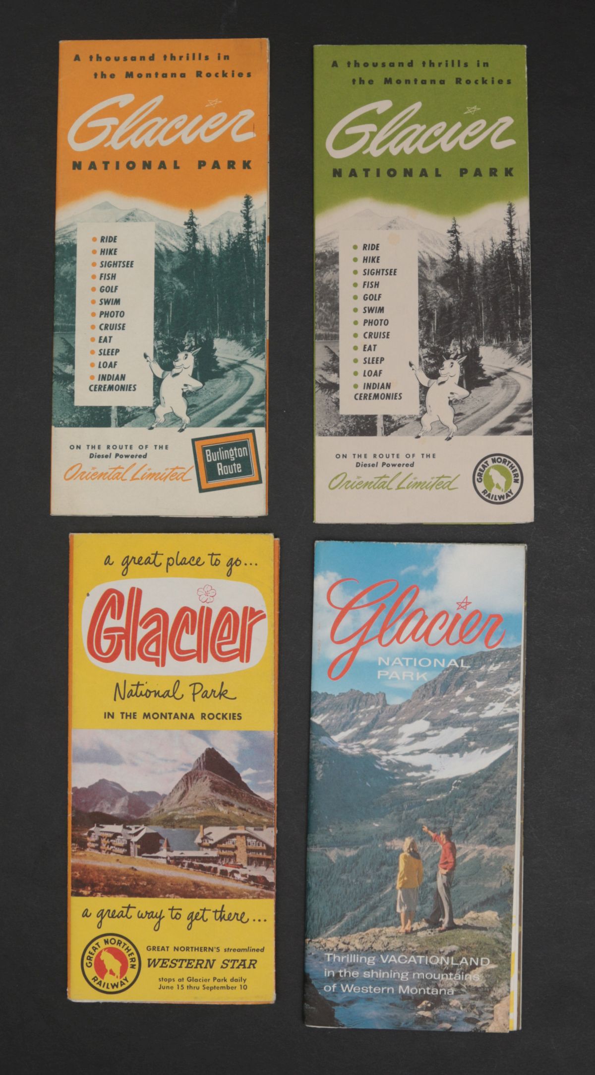 23 PIECES OF GREAT NORTHERN RAILROAD EPHEMERA