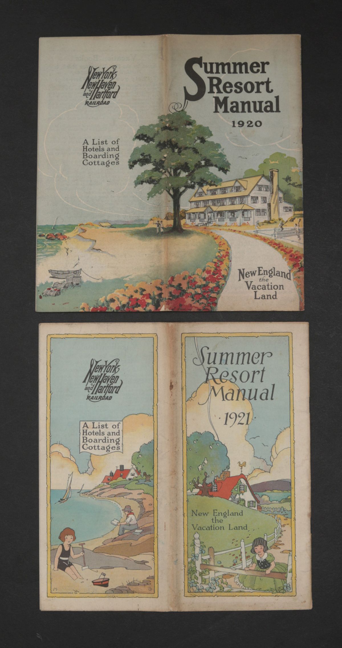 TEN PIECES OF NEW HAVEN RAILROAD EPHEMERA