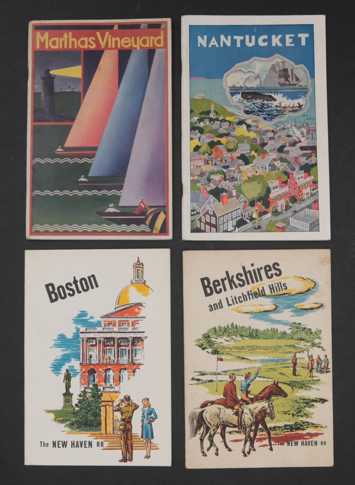 TEN PIECES OF NEW HAVEN RAILROAD EPHEMERA