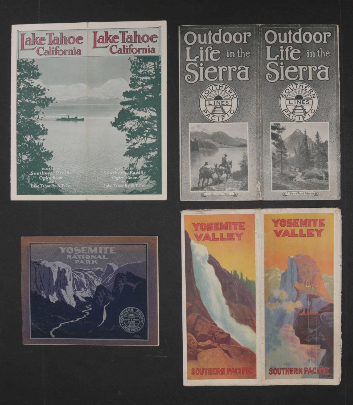 18 PIECES OF SOUTHERN PACIFIC RAILROAD EPHEMERA