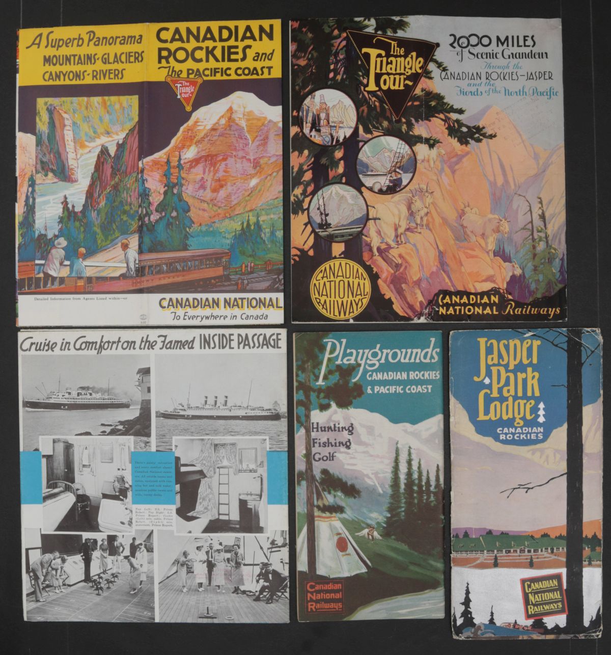 31 CANADIAN NATIONAL ADVERTISING EPHEMERA & MENUS